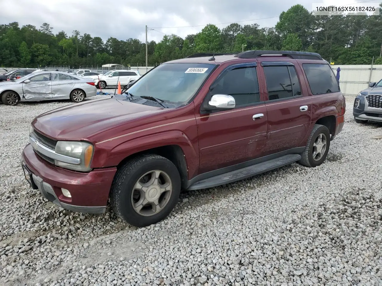 2005 Chevrolet Trailblazer Ext Ls VIN: 1GNET16SX56182426 Lot: 56960665