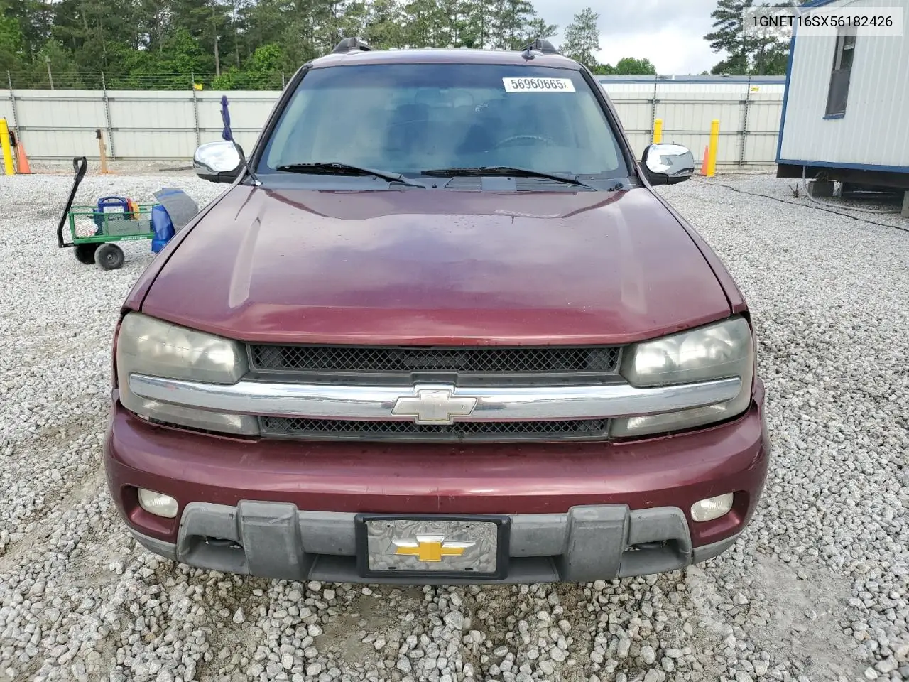2005 Chevrolet Trailblazer Ext Ls VIN: 1GNET16SX56182426 Lot: 56960665