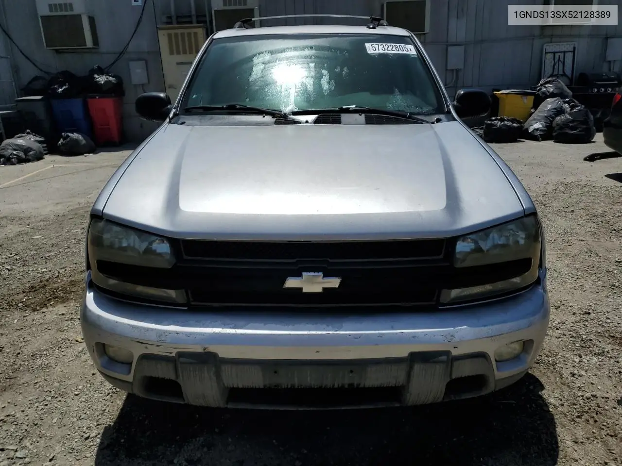 2005 Chevrolet Trailblazer Ls VIN: 1GNDS13SX52128389 Lot: 57322805