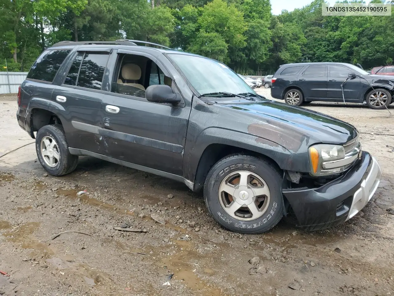 2005 Chevrolet Trailblazer Ls VIN: 1GNDS13S452190595 Lot: 59355945