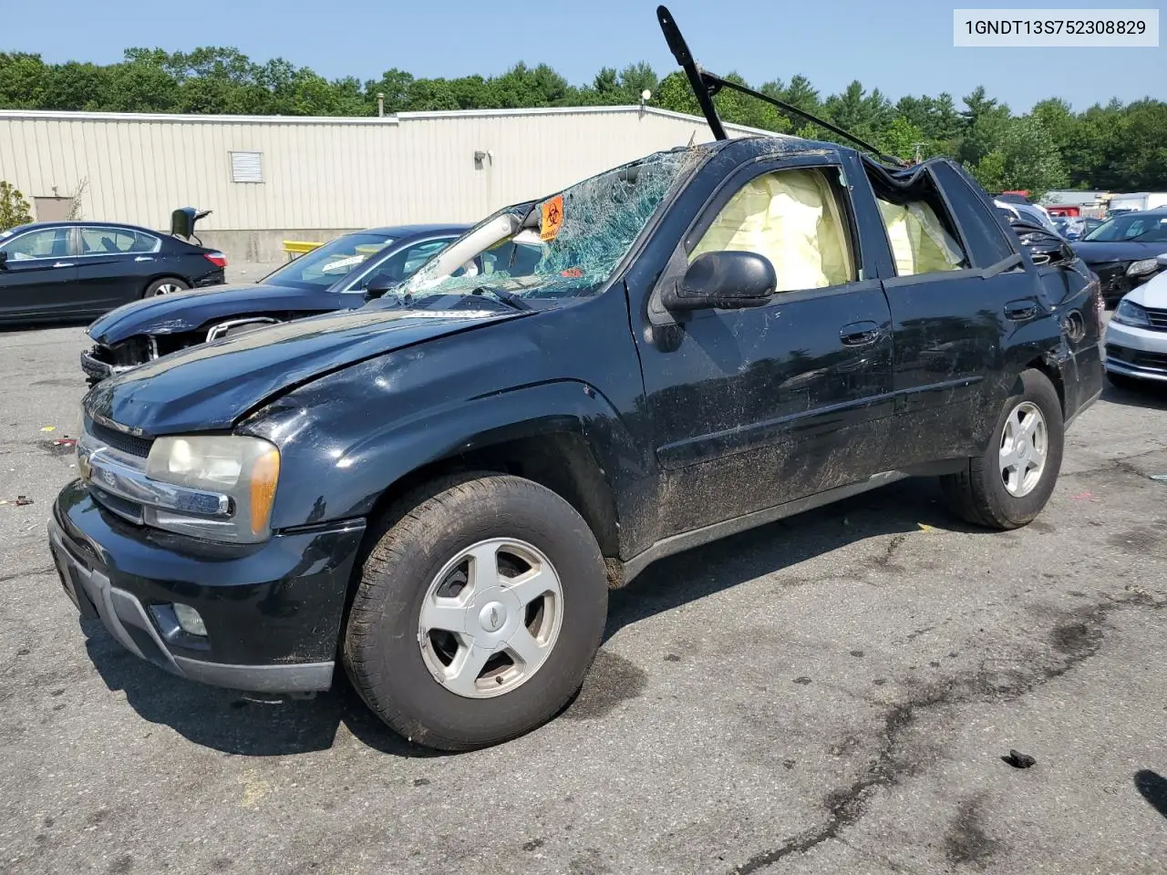 2005 Chevrolet Trailblazer Ls VIN: 1GNDT13S752308829 Lot: 62855105