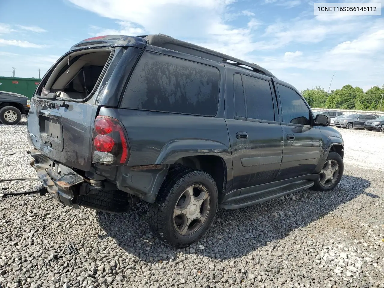 2005 Chevrolet Trailblazer Ext Ls VIN: 1GNET16S056145112 Lot: 63267735