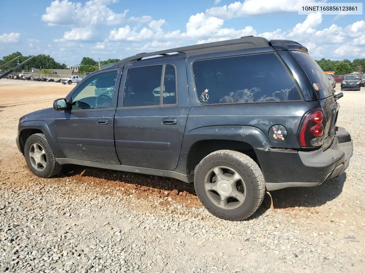 2005 Chevrolet Trailblazer Ext Ls VIN: 1GNET16S856123861 Lot: 65202415
