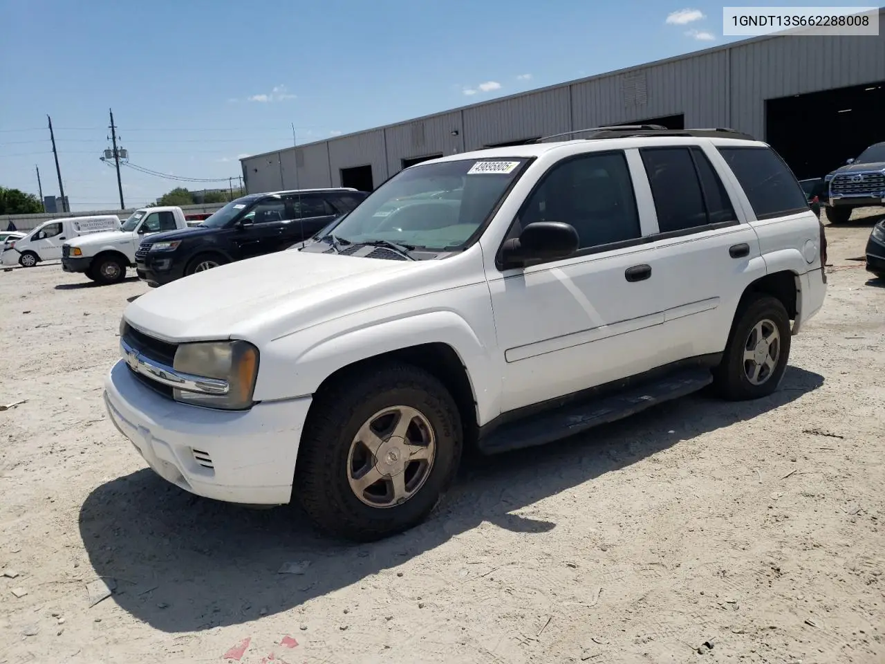 2006 Chevrolet Trailblazer Ls VIN: 1GNDT13S662288008 Lot: 49895805
