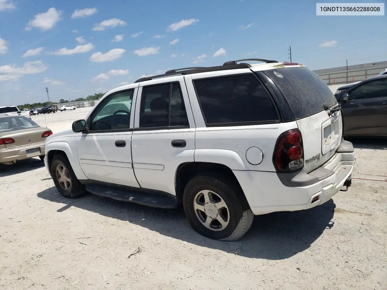 2006 Chevrolet Trailblazer Ls VIN: 1GNDT13S662288008 Lot: 49895805