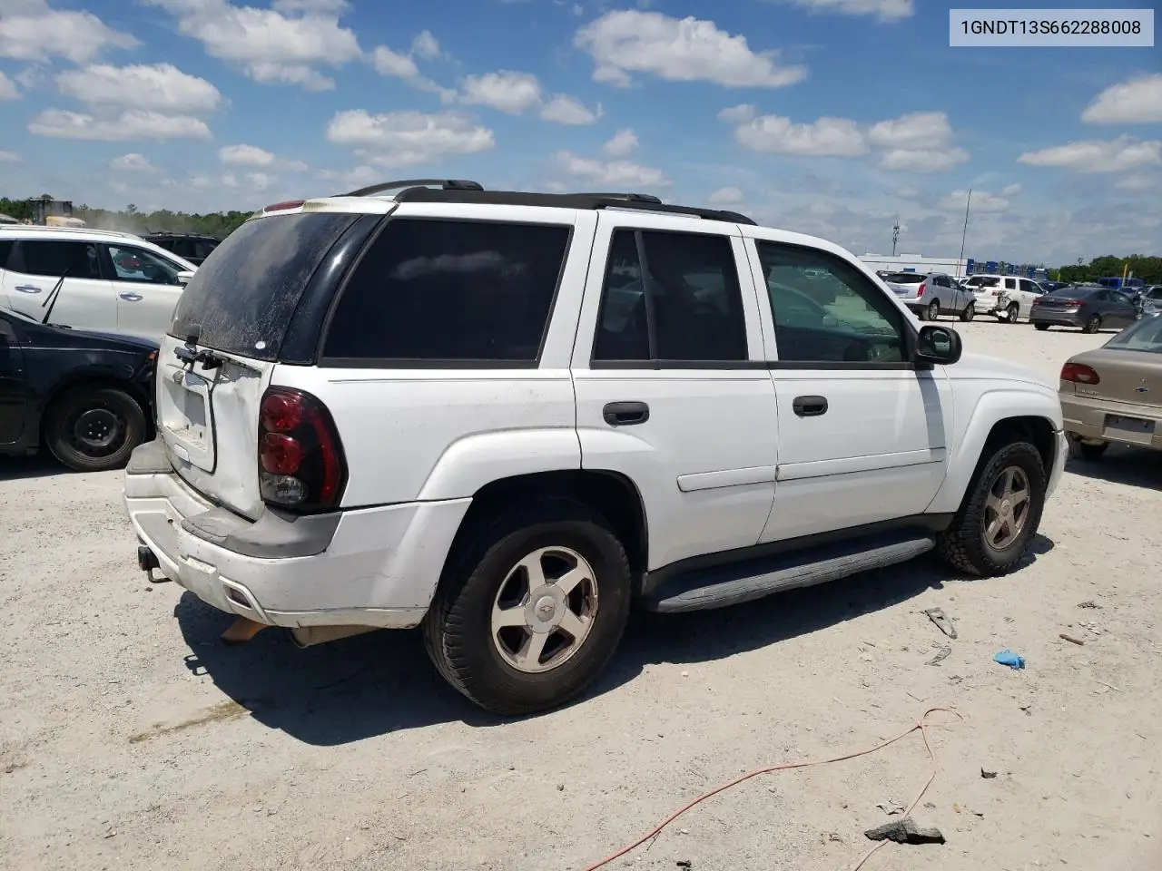 2006 Chevrolet Trailblazer Ls VIN: 1GNDT13S662288008 Lot: 49895805