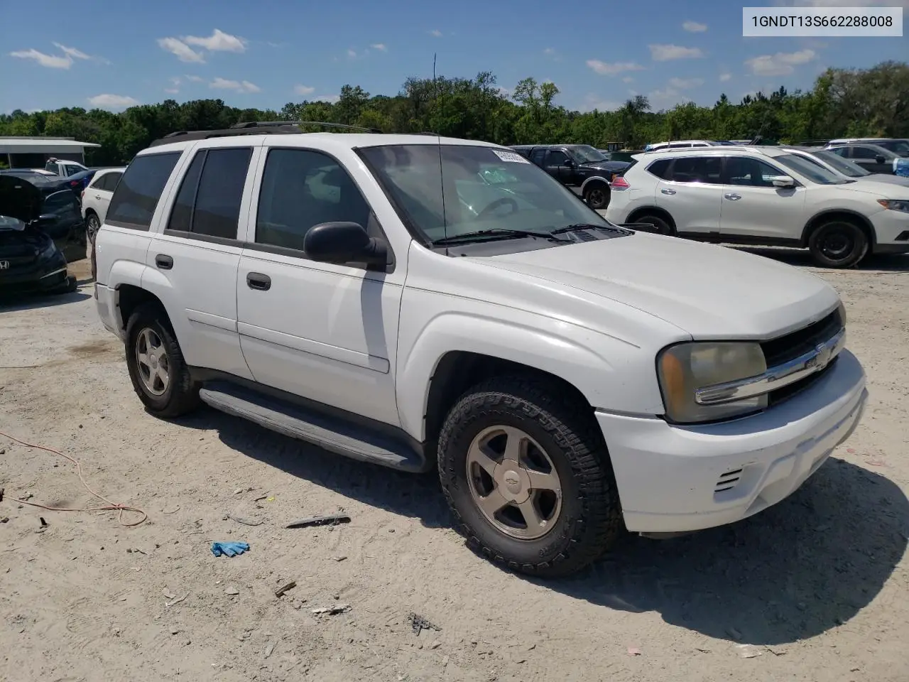 2006 Chevrolet Trailblazer Ls VIN: 1GNDT13S662288008 Lot: 49895805