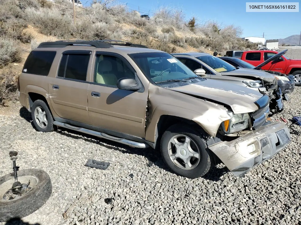 2006 Chevrolet Trailblazer Ext Ls VIN: 1GNET16SX66161822 Lot: 50173715