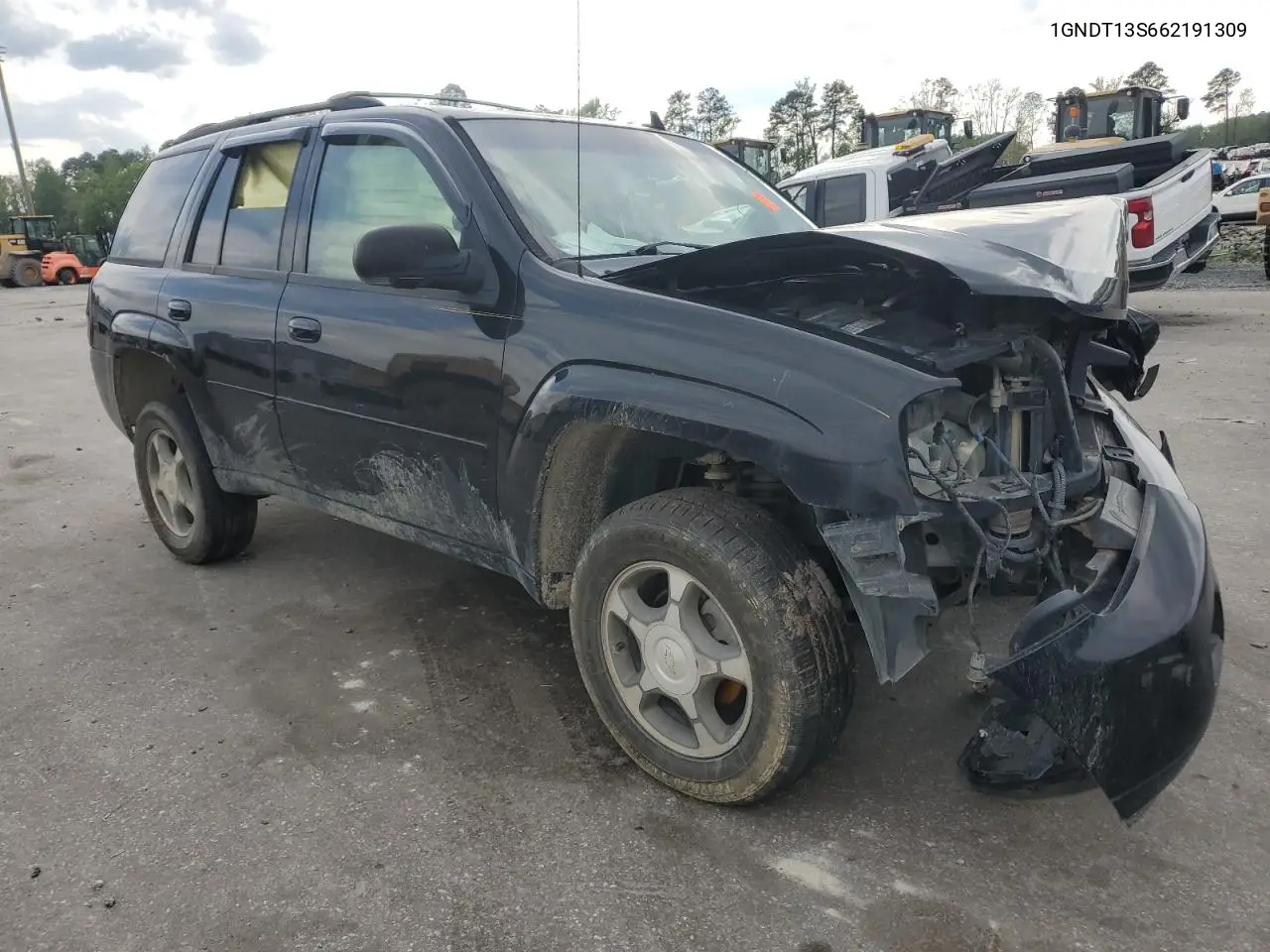 2006 Chevrolet Trailblazer Ls VIN: 1GNDT13S662191309 Lot: 51985395