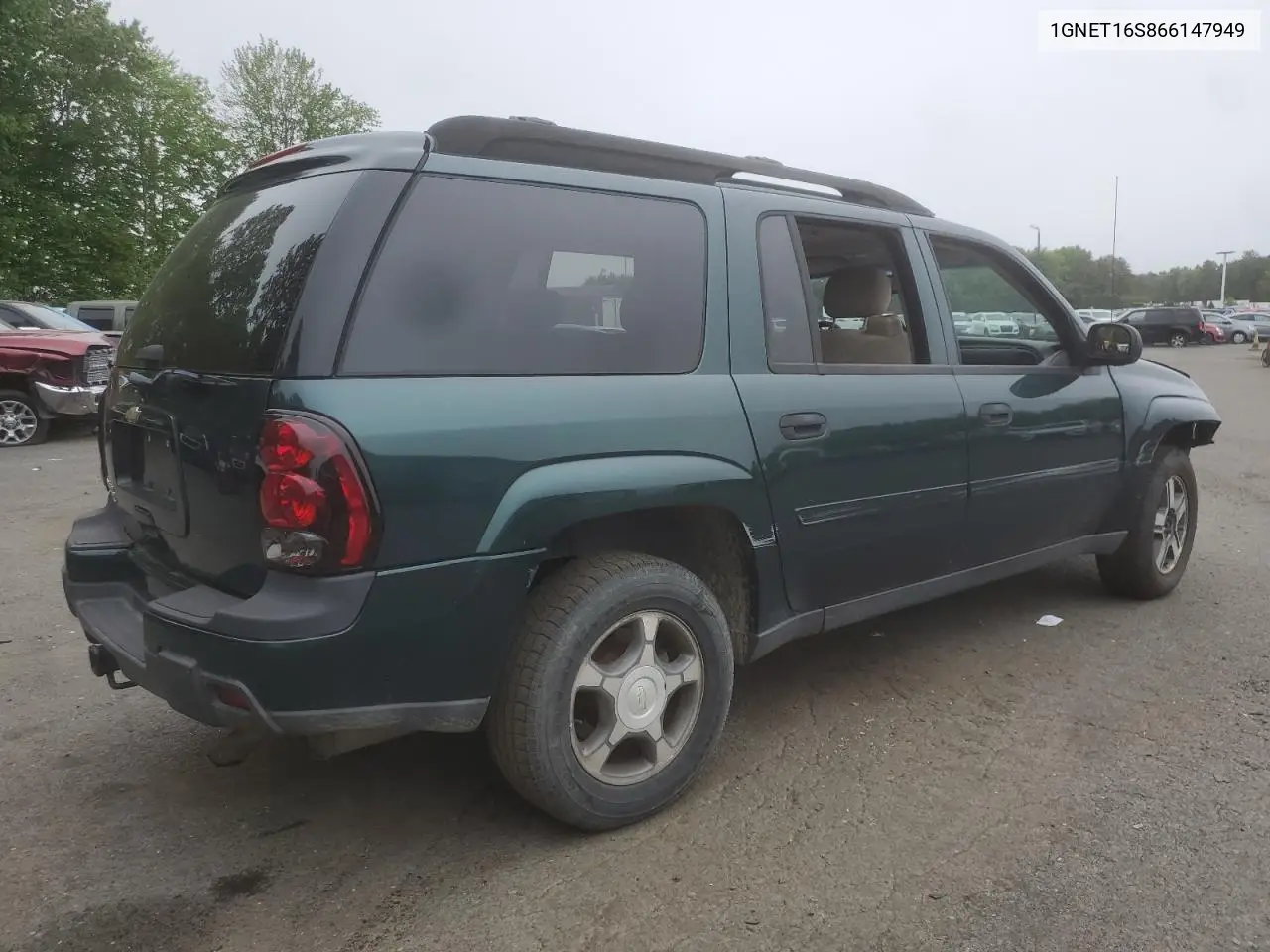 2006 Chevrolet Trailblazer Ext Ls VIN: 1GNET16S866147949 Lot: 55306595