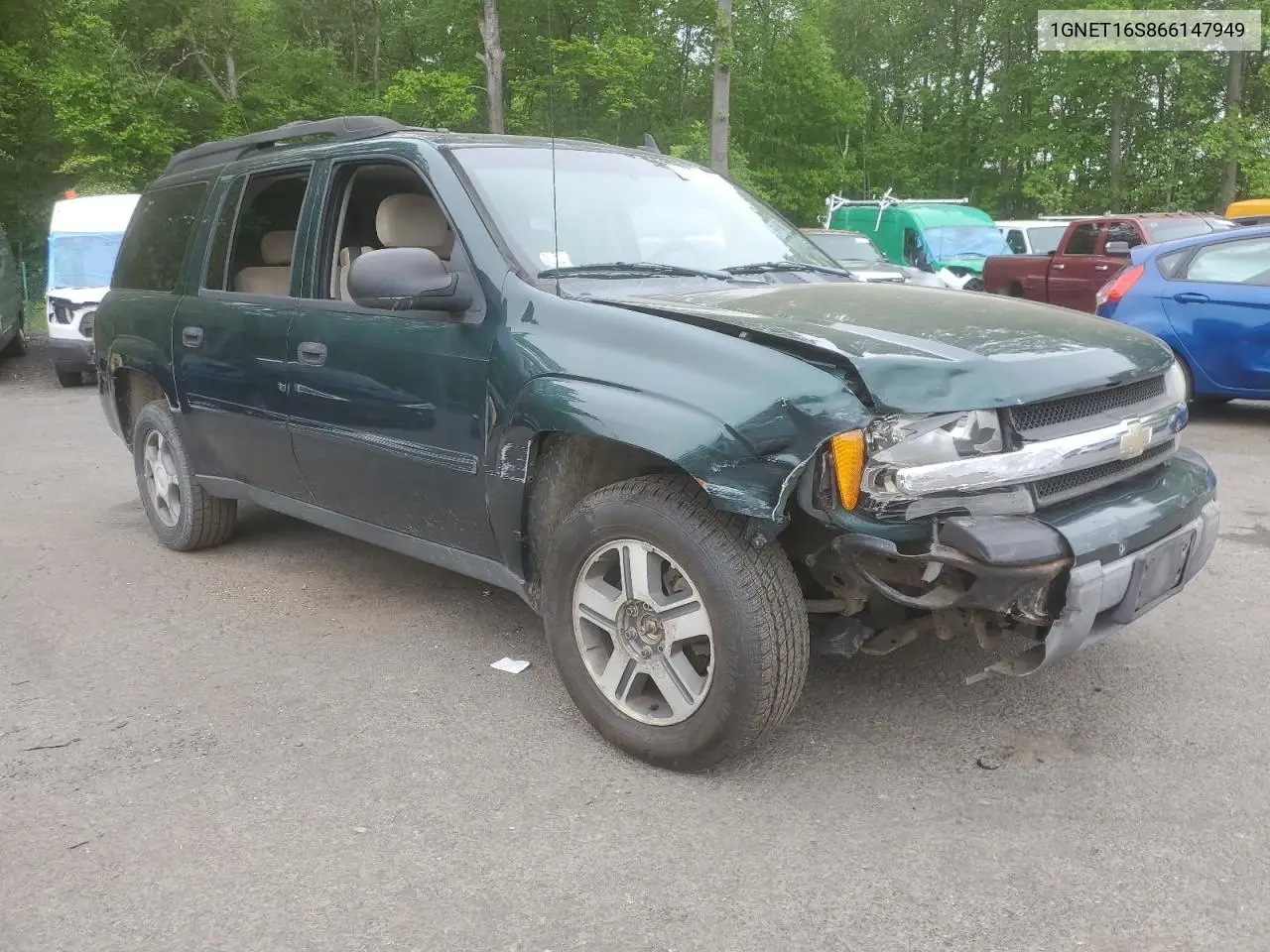 2006 Chevrolet Trailblazer Ext Ls VIN: 1GNET16S866147949 Lot: 55306595