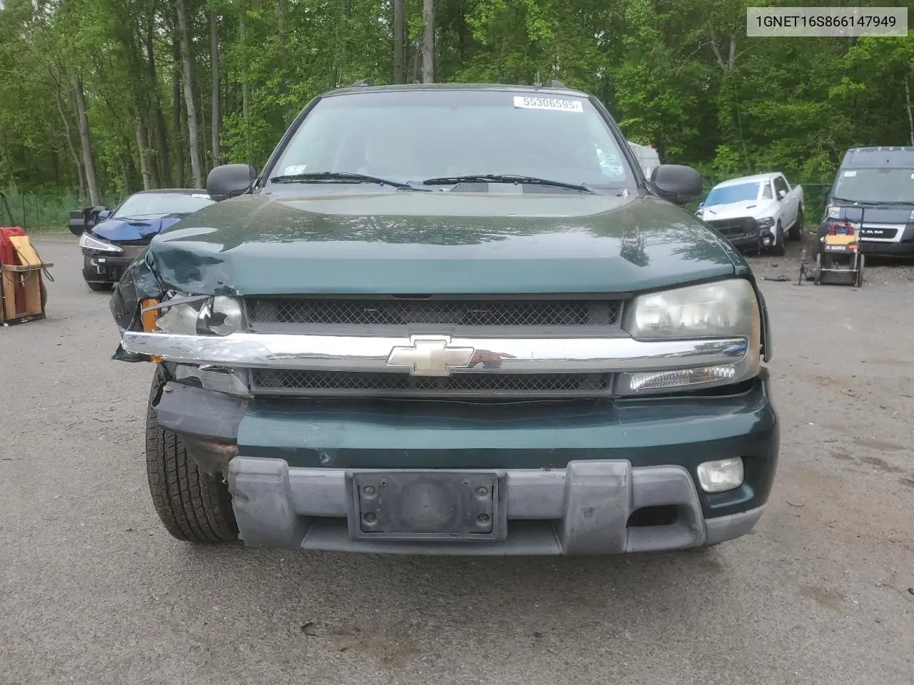 2006 Chevrolet Trailblazer Ext Ls VIN: 1GNET16S866147949 Lot: 55306595