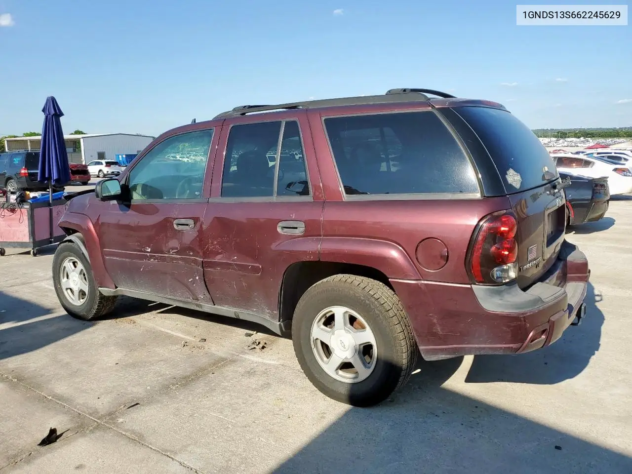 2006 Chevrolet Trailblazer Ls VIN: 1GNDS13S662245629 Lot: 56649685