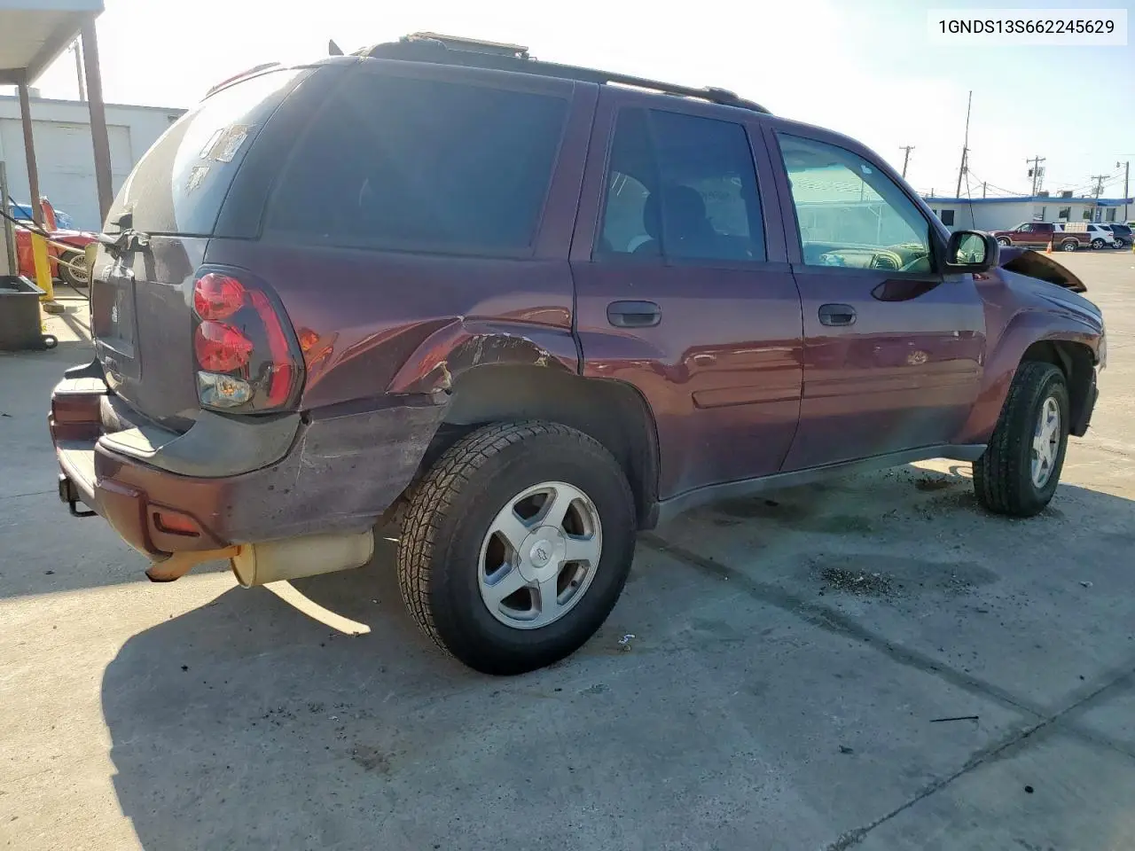 2006 Chevrolet Trailblazer Ls VIN: 1GNDS13S662245629 Lot: 56649685