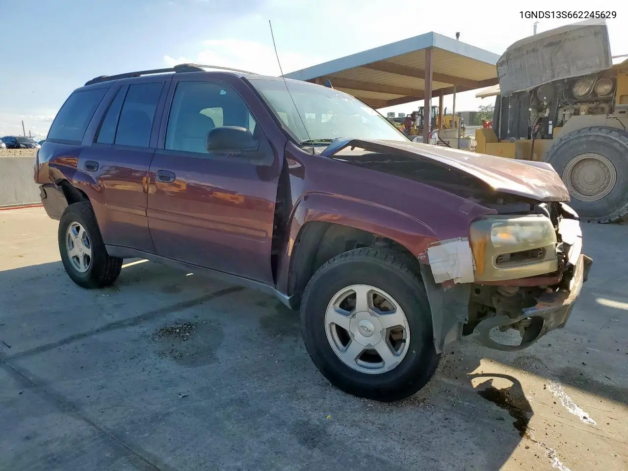 2006 Chevrolet Trailblazer Ls VIN: 1GNDS13S662245629 Lot: 56649685