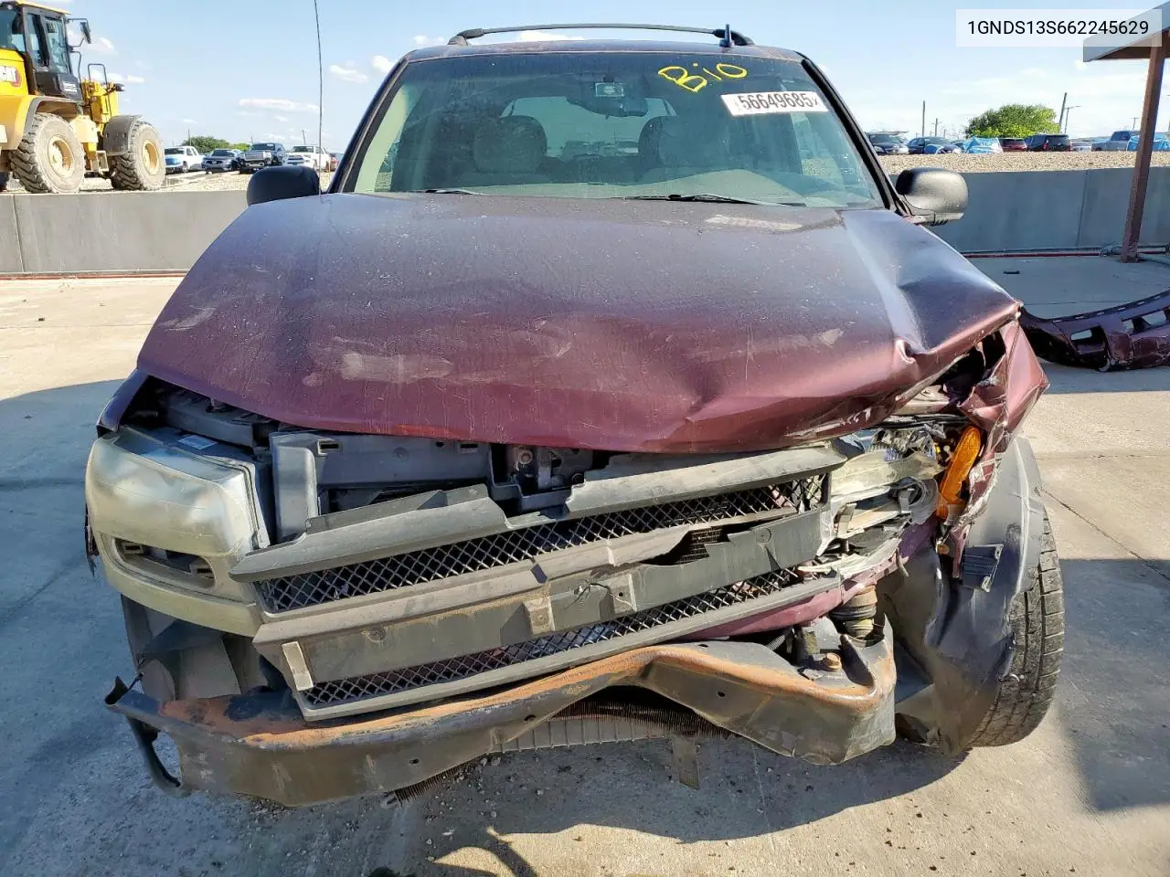 2006 Chevrolet Trailblazer Ls VIN: 1GNDS13S662245629 Lot: 56649685