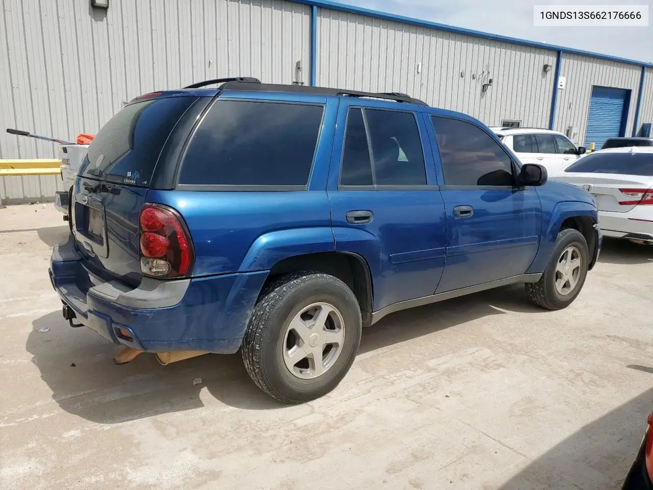 2006 Chevrolet Trailblazer Ls VIN: 1GNDS13S662176666 Lot: 56972885