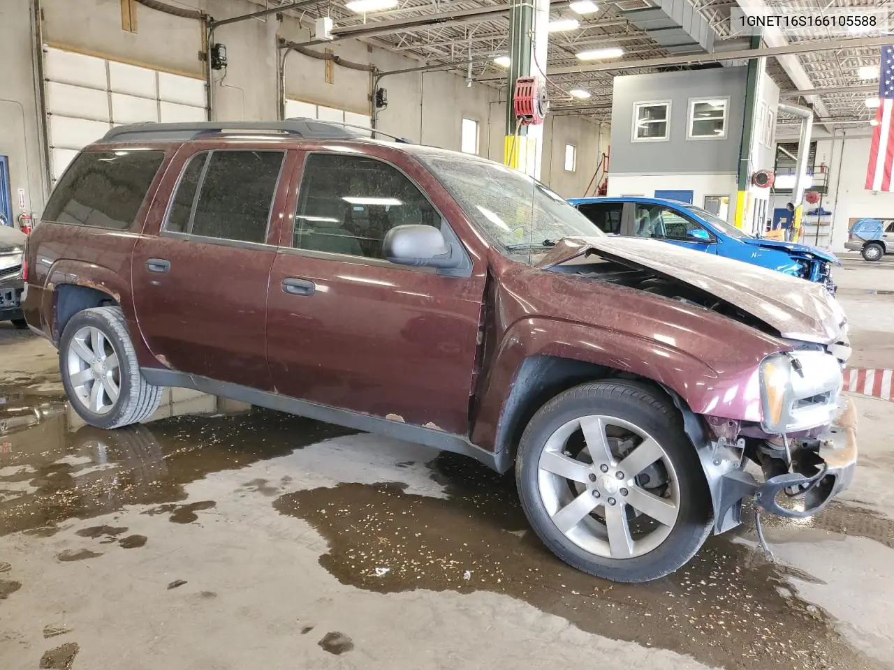 2006 Chevrolet Trailblazer Ext Ls VIN: 1GNET16S166105588 Lot: 57358445