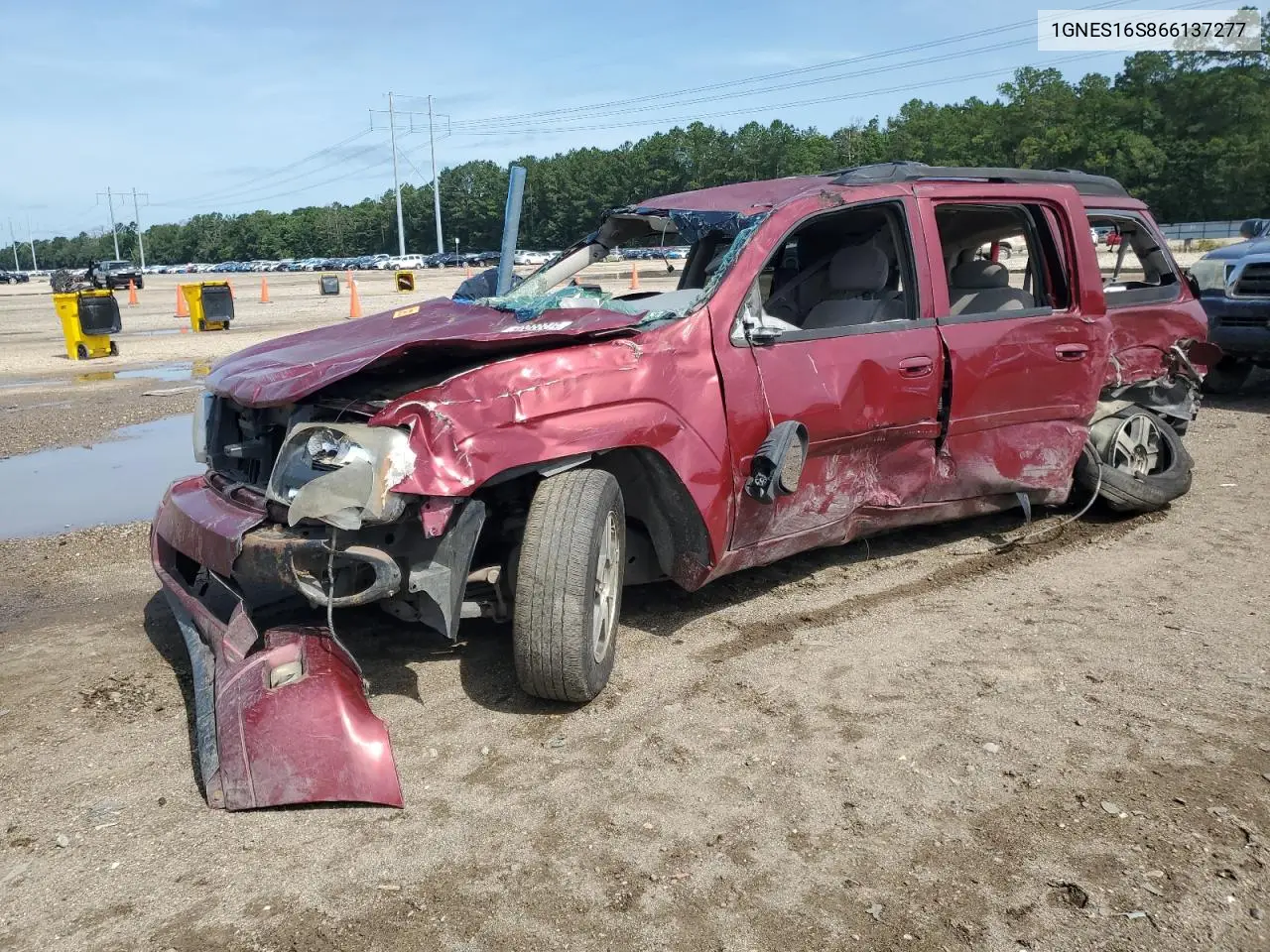 2006 Chevrolet Trailblazer Ext Ls VIN: 1GNES16S866137277 Lot: 58988845