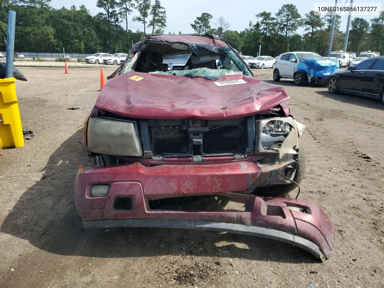 2006 Chevrolet Trailblazer Ext Ls VIN: 1GNES16S866137277 Lot: 58988845