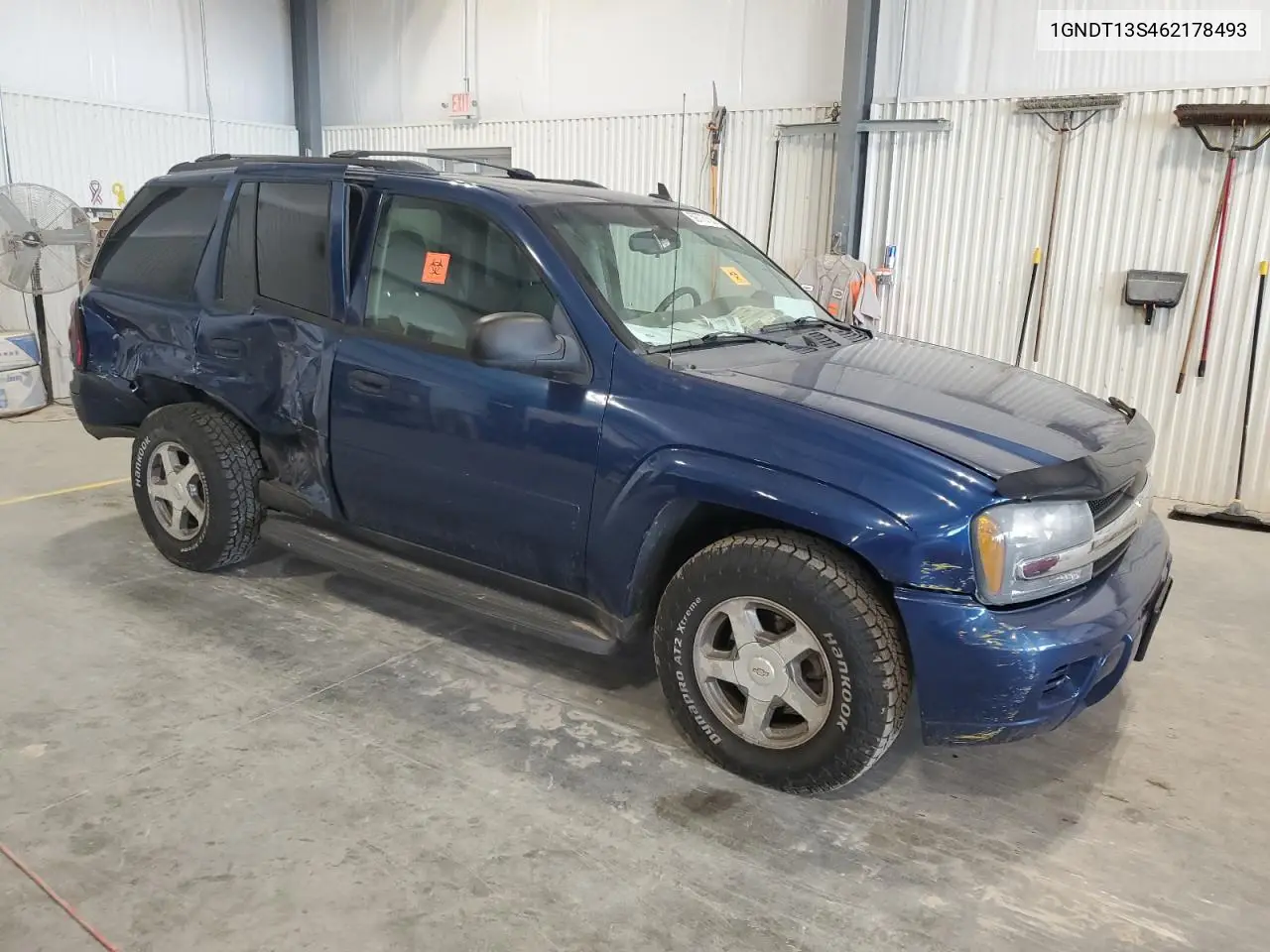 2006 Chevrolet Trailblazer Ls VIN: 1GNDT13S462178493 Lot: 59773155