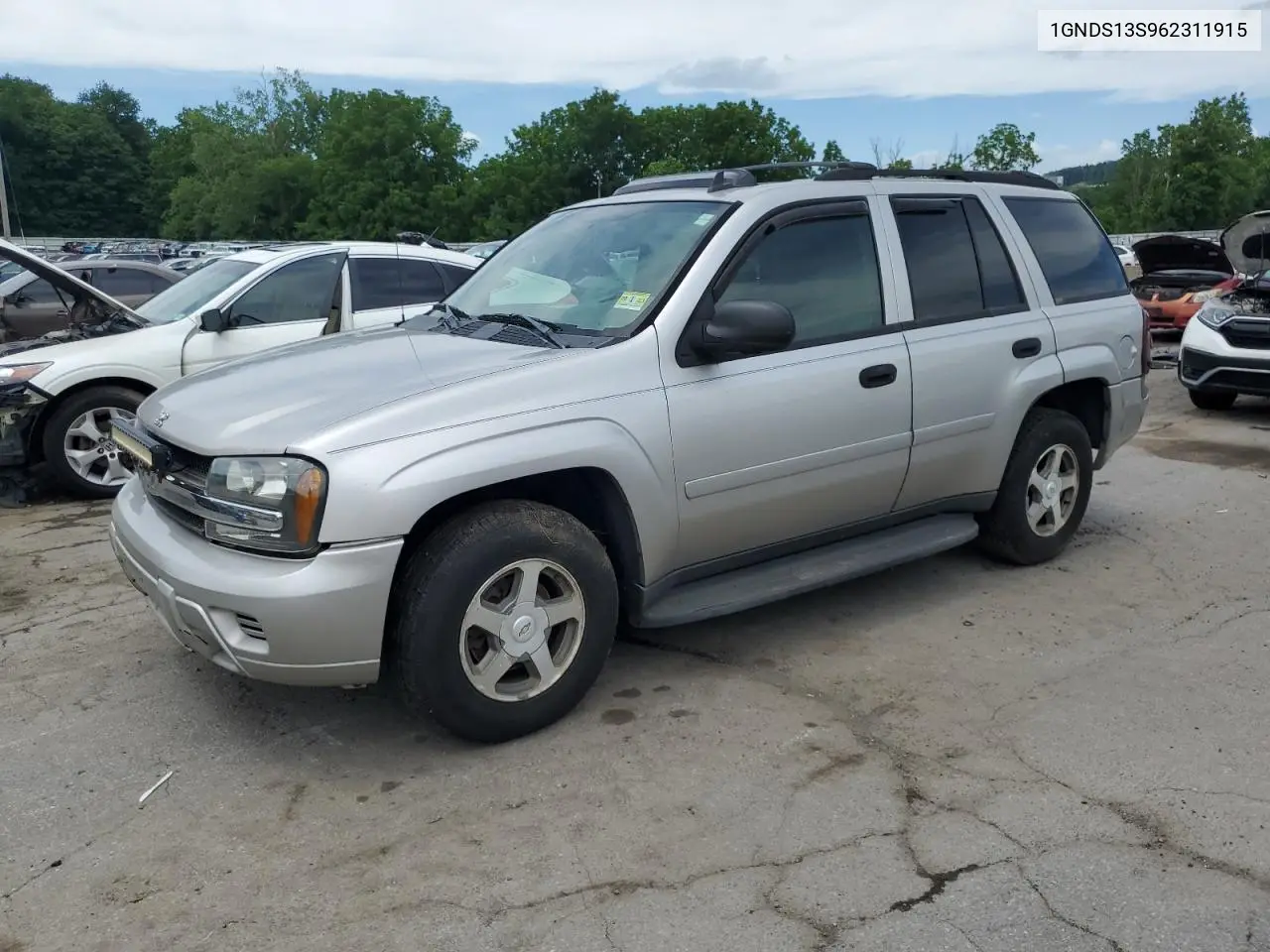 2006 Chevrolet Trailblazer Ls VIN: 1GNDS13S962311915 Lot: 63145885