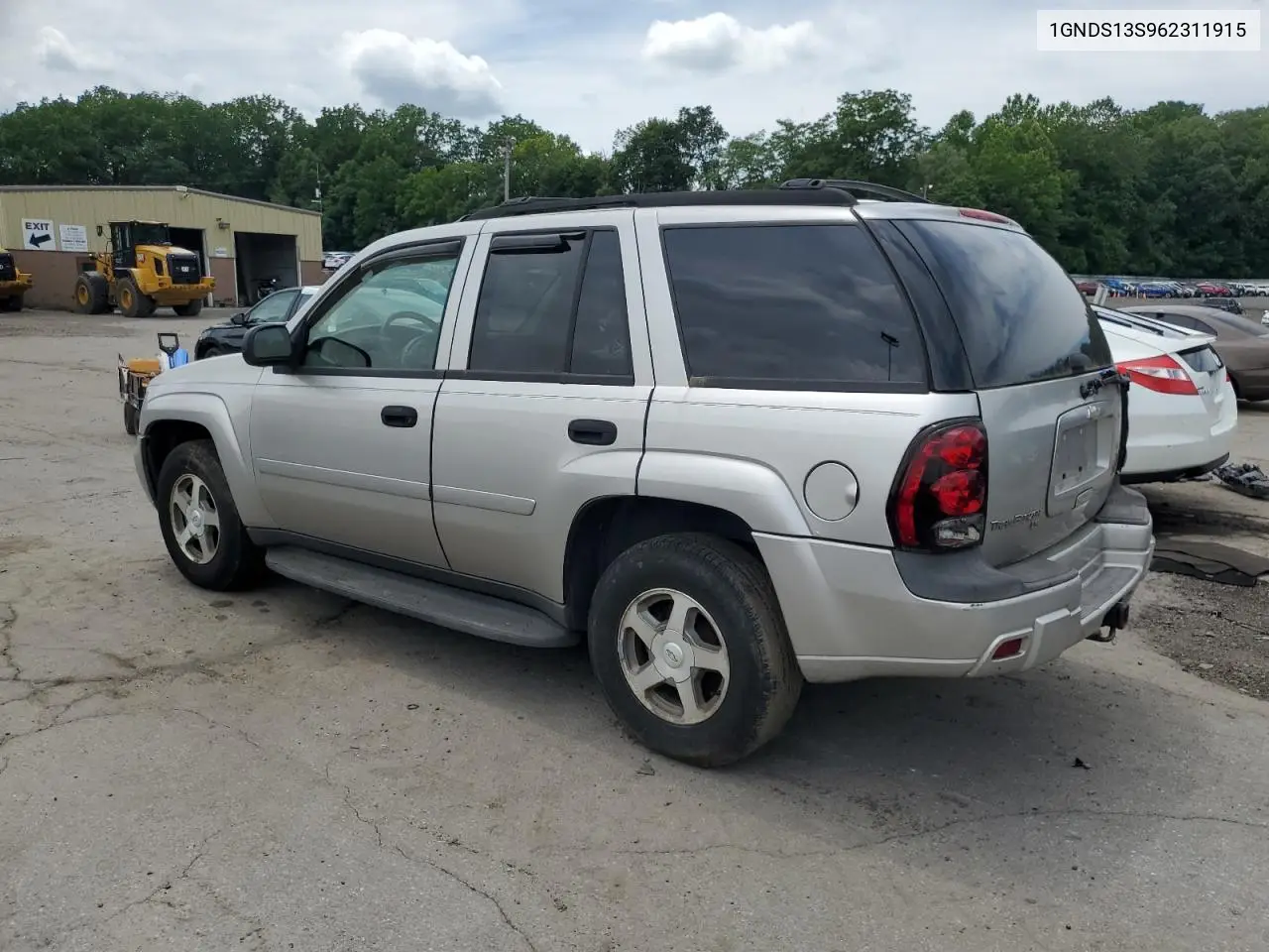 2006 Chevrolet Trailblazer Ls VIN: 1GNDS13S962311915 Lot: 63145885
