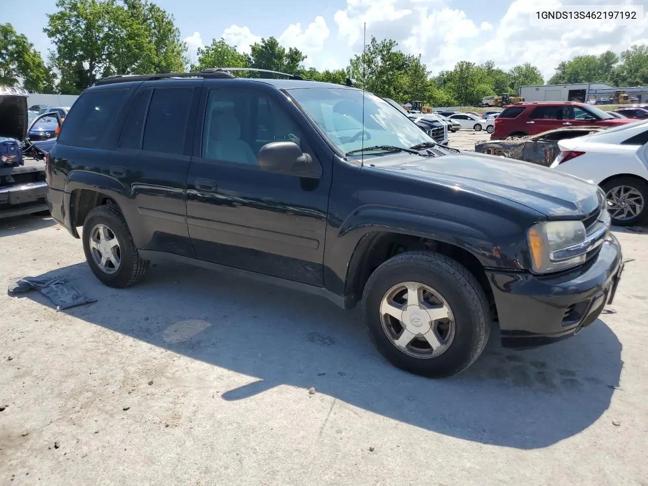 2006 Chevrolet Trailblazer Ls VIN: 1GNDS13S462197192 Lot: 63494915