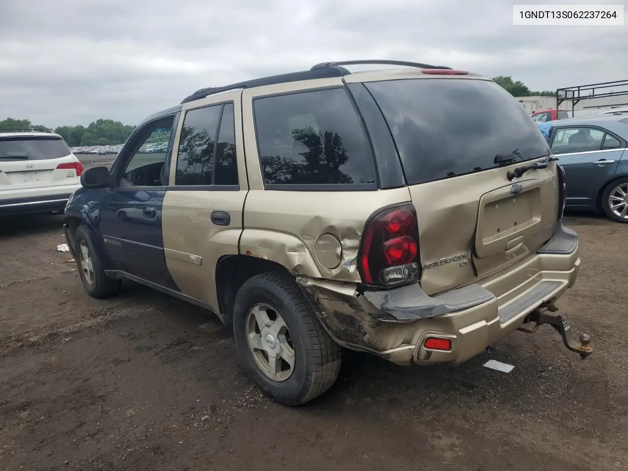 2006 Chevrolet Trailblazer Ls VIN: 1GNDT13S062237264 Lot: 64513495