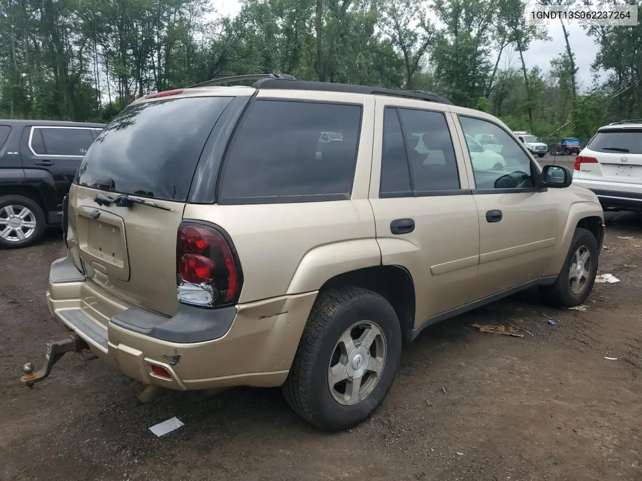 2006 Chevrolet Trailblazer Ls VIN: 1GNDT13S062237264 Lot: 64513495