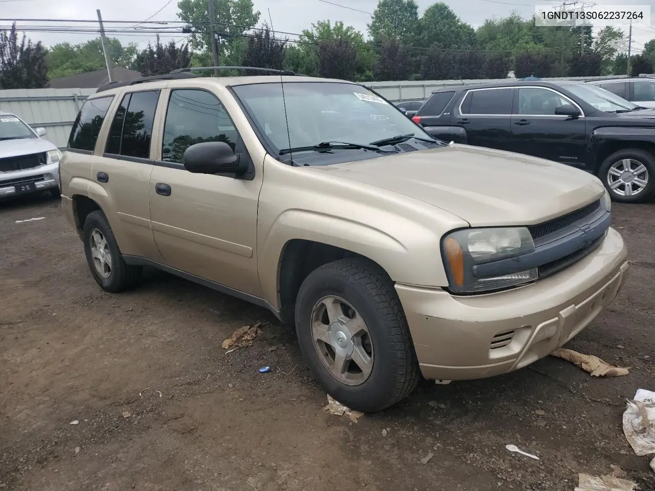 2006 Chevrolet Trailblazer Ls VIN: 1GNDT13S062237264 Lot: 64513495