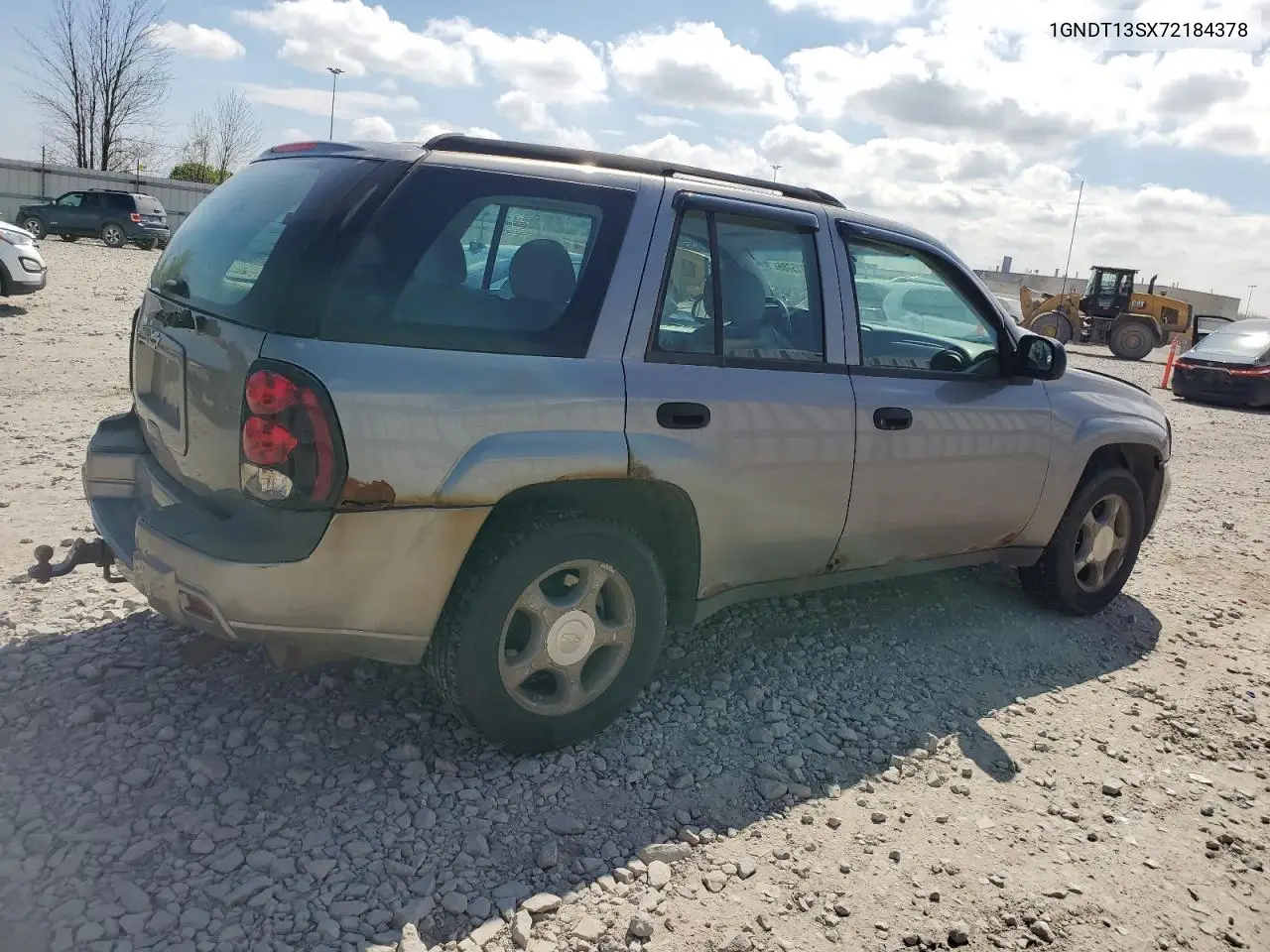 2007 Chevrolet Trailblazer Ls VIN: 1GNDT13SX72184378 Lot: 55915785