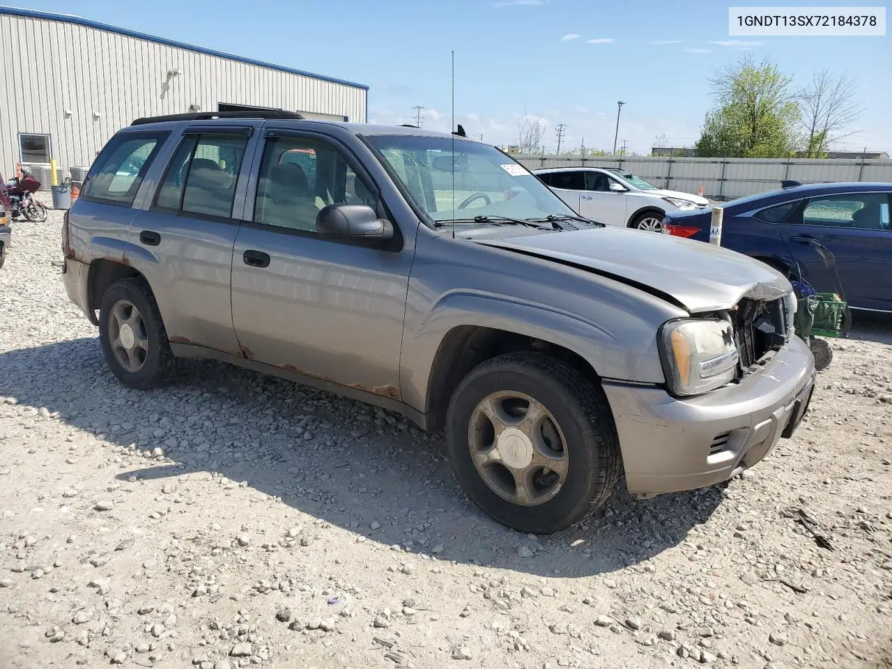 2007 Chevrolet Trailblazer Ls VIN: 1GNDT13SX72184378 Lot: 55915785