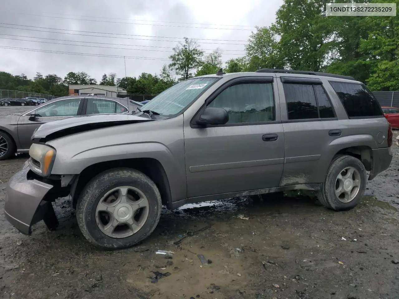 2007 Chevrolet Trailblazer Ls VIN: 1GNDT13S272235209 Lot: 56537645