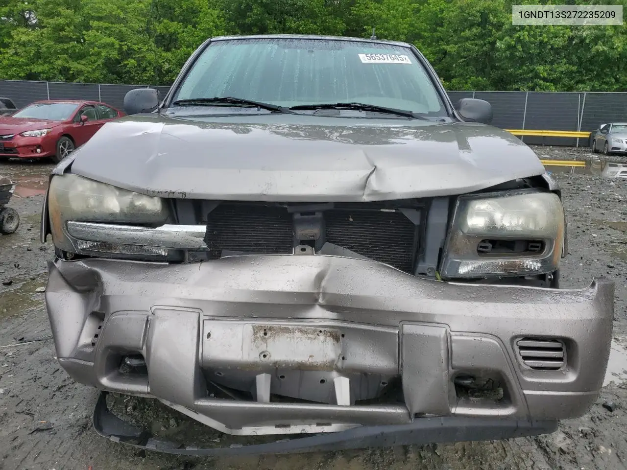 2007 Chevrolet Trailblazer Ls VIN: 1GNDT13S272235209 Lot: 56537645