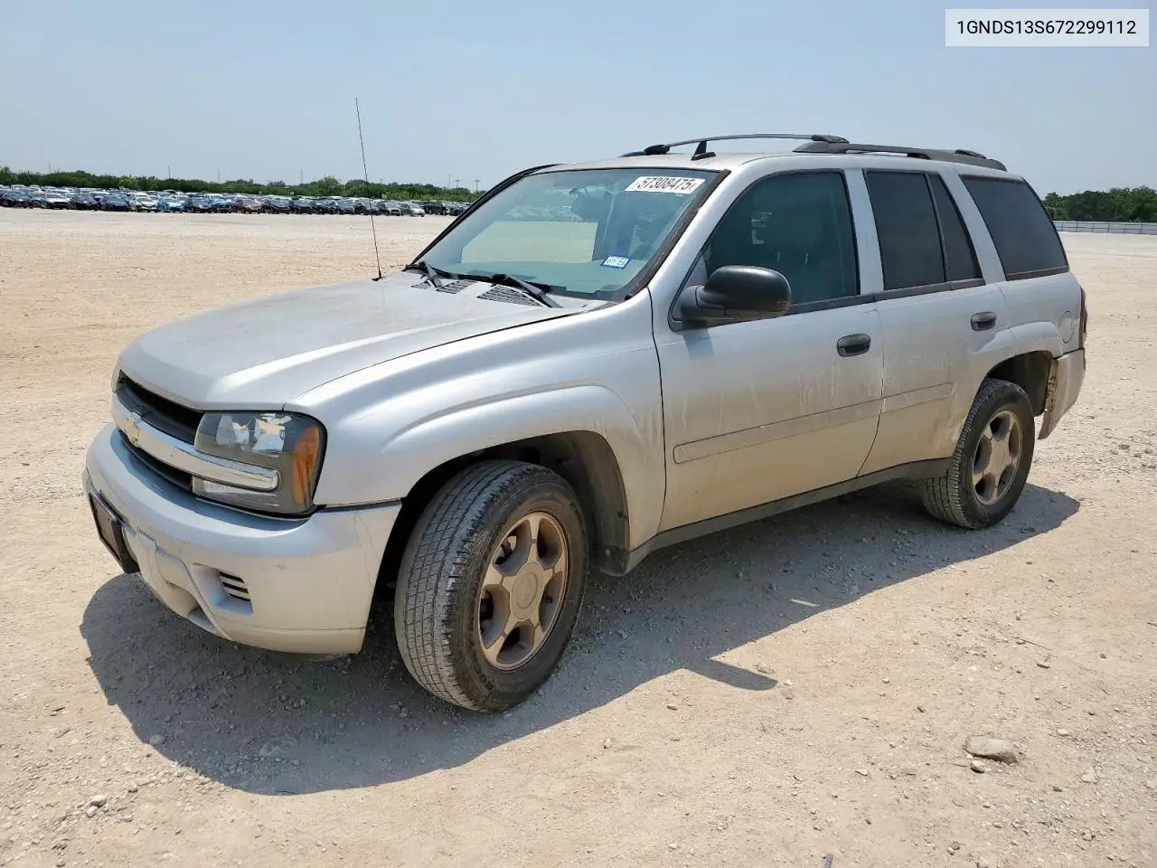 2007 Chevrolet Trailblazer Ls VIN: 1GNDS13S672299112 Lot: 57308475