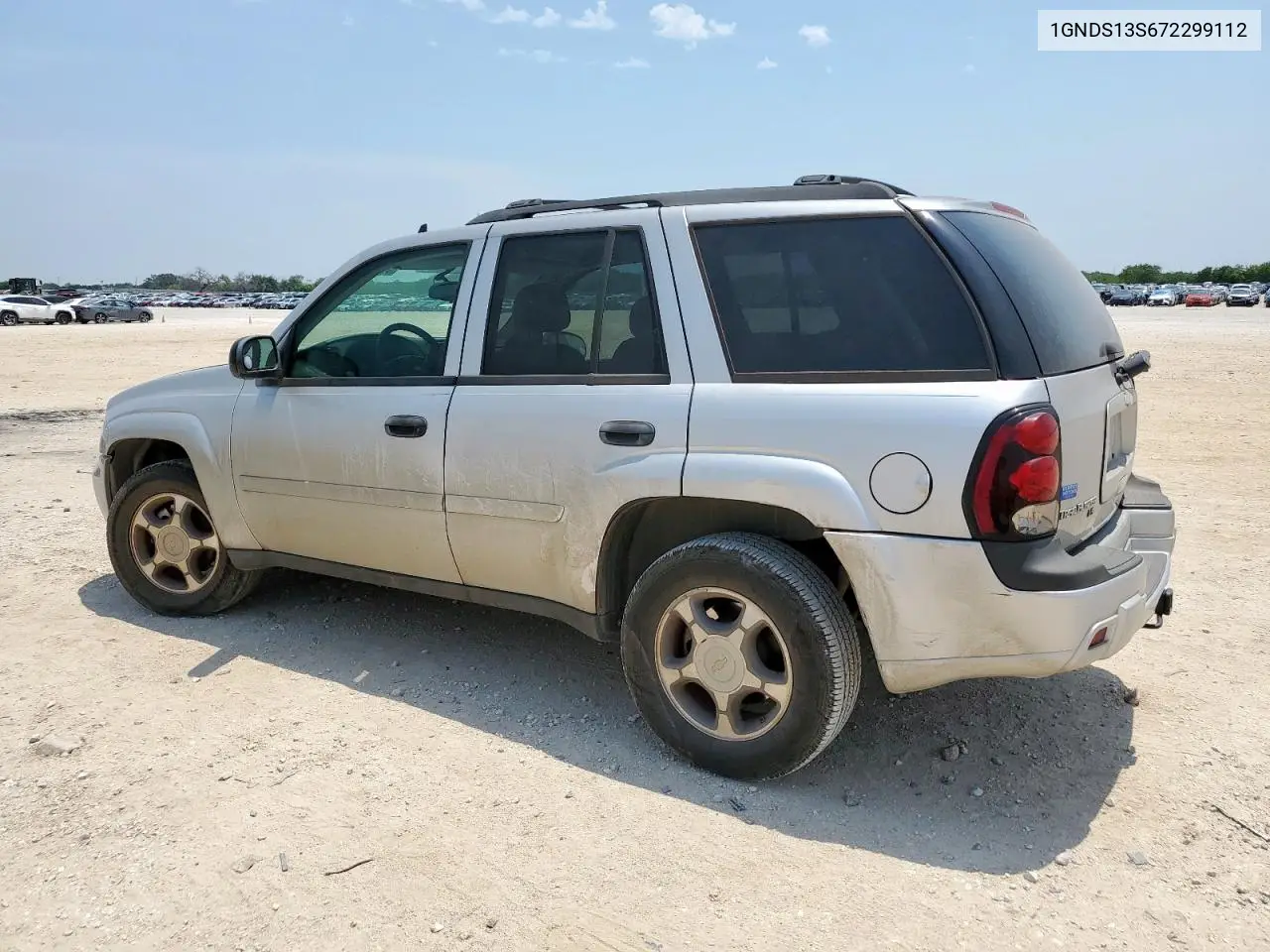 2007 Chevrolet Trailblazer Ls VIN: 1GNDS13S672299112 Lot: 57308475