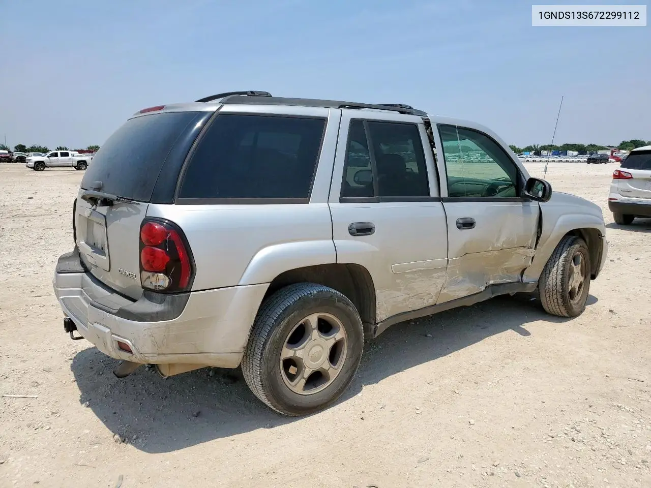 2007 Chevrolet Trailblazer Ls VIN: 1GNDS13S672299112 Lot: 57308475