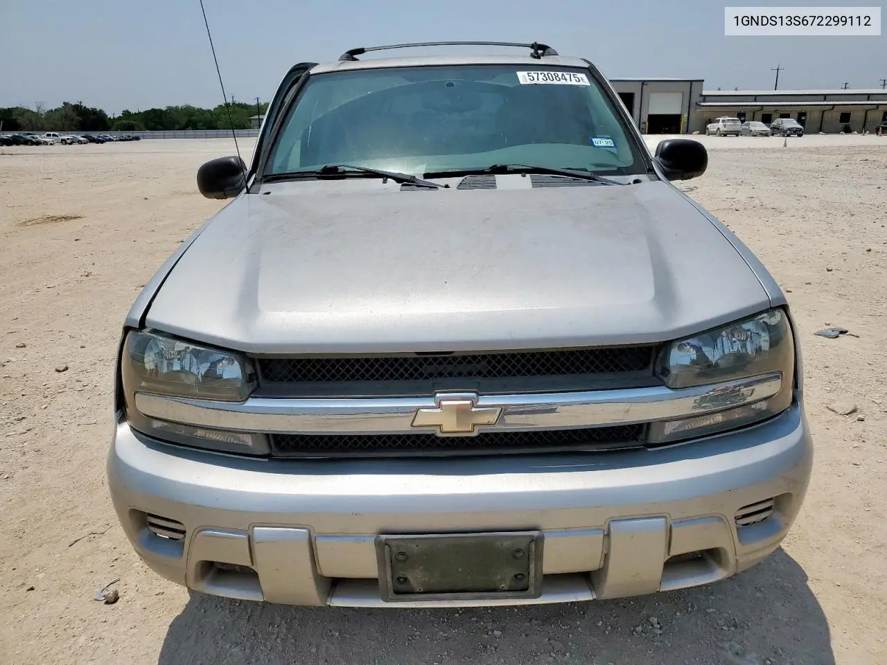 2007 Chevrolet Trailblazer Ls VIN: 1GNDS13S672299112 Lot: 57308475