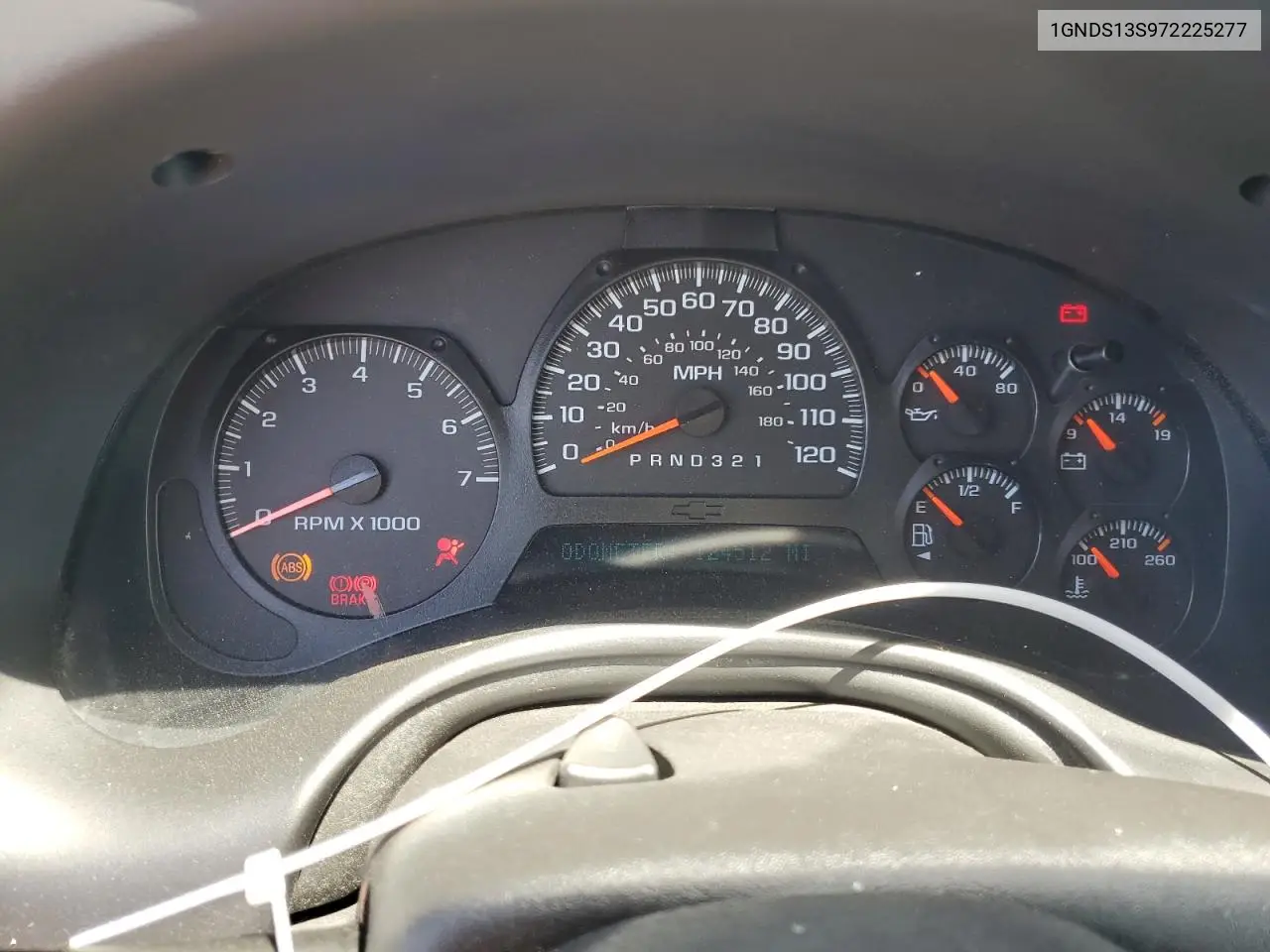 2007 Chevrolet Trailblazer Ls VIN: 1GNDS13S972225277 Lot: 57330175