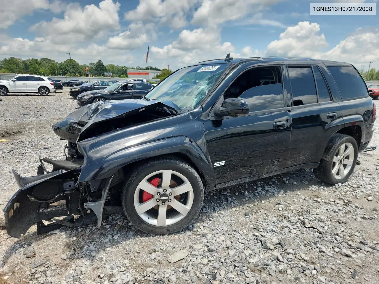 2007 Chevrolet Trailblazer Ss VIN: 1GNES13H072172008 Lot: 62581265