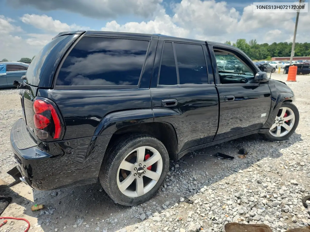 2007 Chevrolet Trailblazer Ss VIN: 1GNES13H072172008 Lot: 62581265