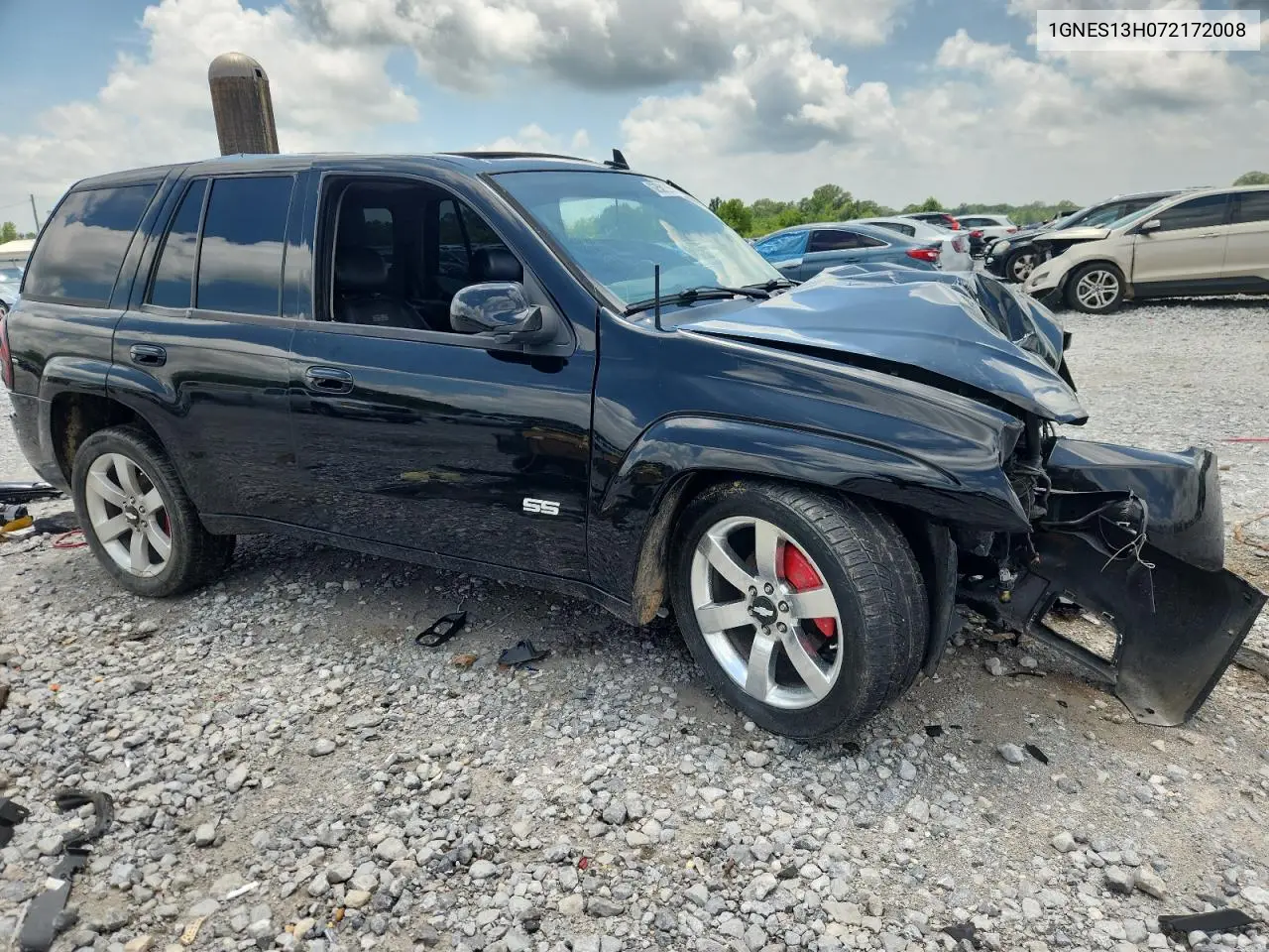2007 Chevrolet Trailblazer Ss VIN: 1GNES13H072172008 Lot: 62581265