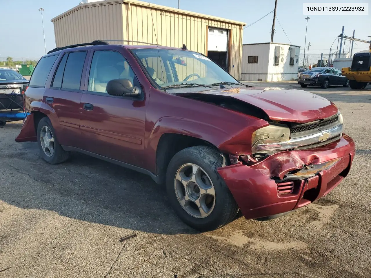 2007 Chevrolet Trailblazer Ls VIN: 1GNDT13S972223932 Lot: 62661575