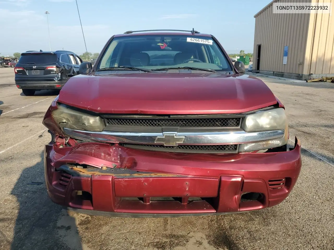 2007 Chevrolet Trailblazer Ls VIN: 1GNDT13S972223932 Lot: 62661575