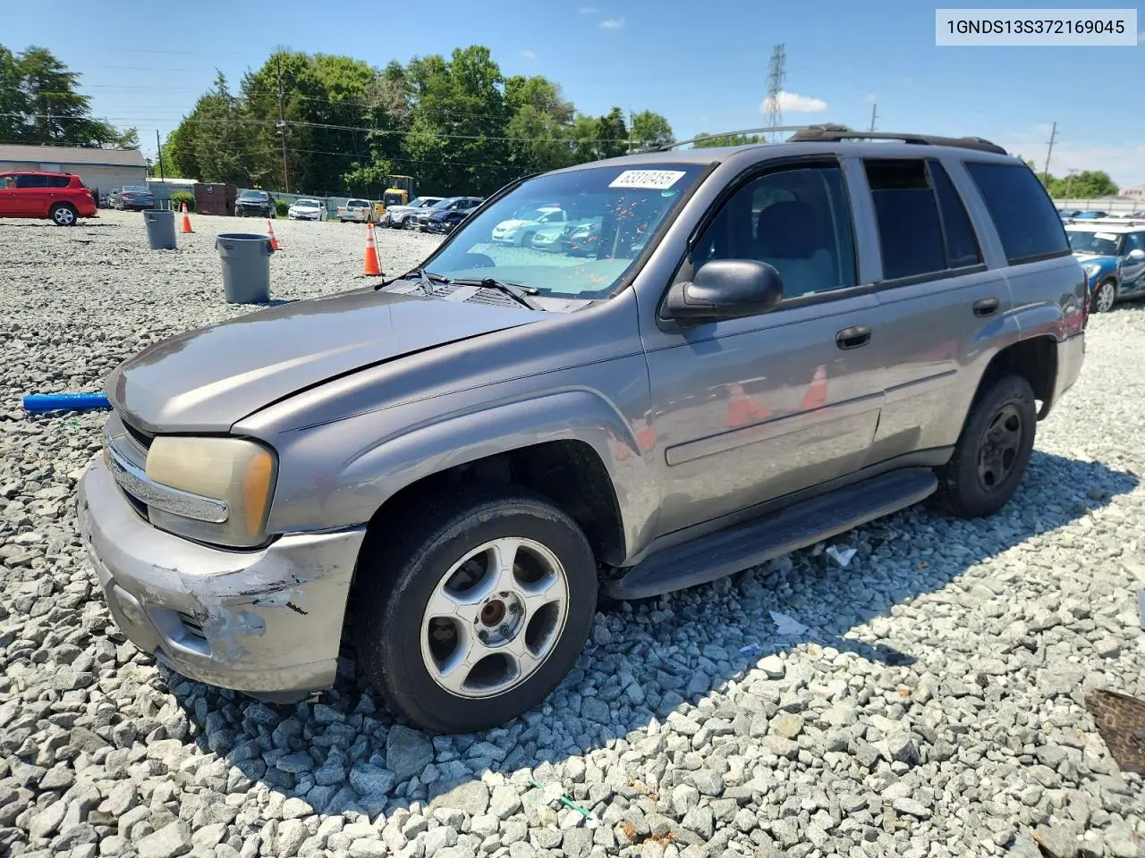 2007 Chevrolet Trailblazer Ls VIN: 1GNDS13S372169045 Lot: 63310455