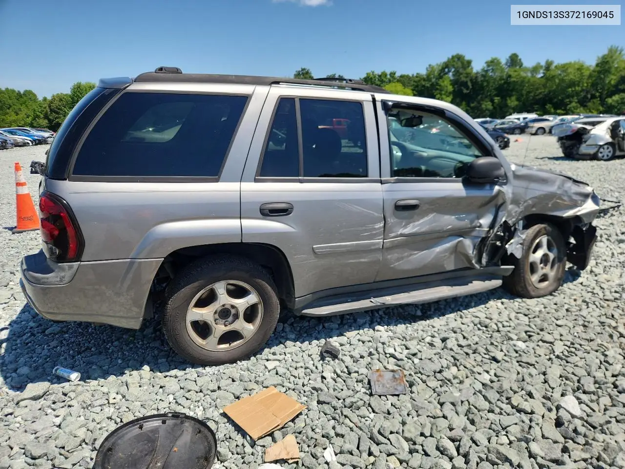 2007 Chevrolet Trailblazer Ls VIN: 1GNDS13S372169045 Lot: 63310455