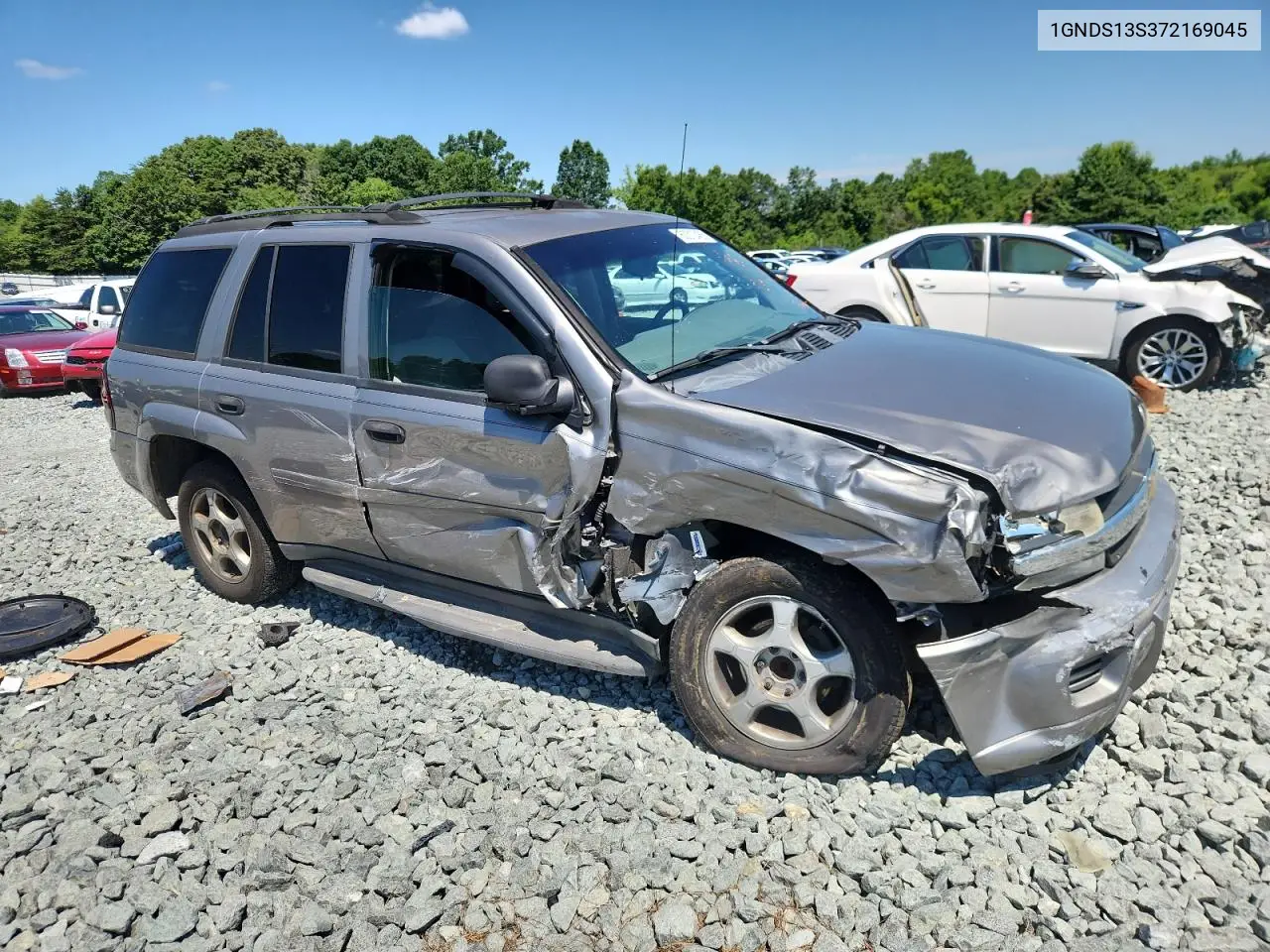 2007 Chevrolet Trailblazer Ls VIN: 1GNDS13S372169045 Lot: 63310455