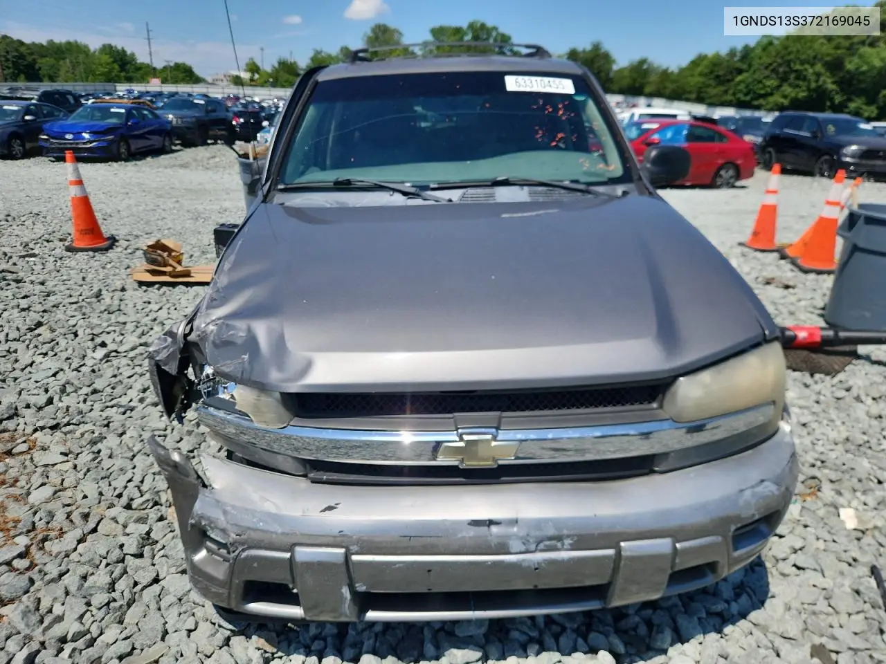 2007 Chevrolet Trailblazer Ls VIN: 1GNDS13S372169045 Lot: 63310455