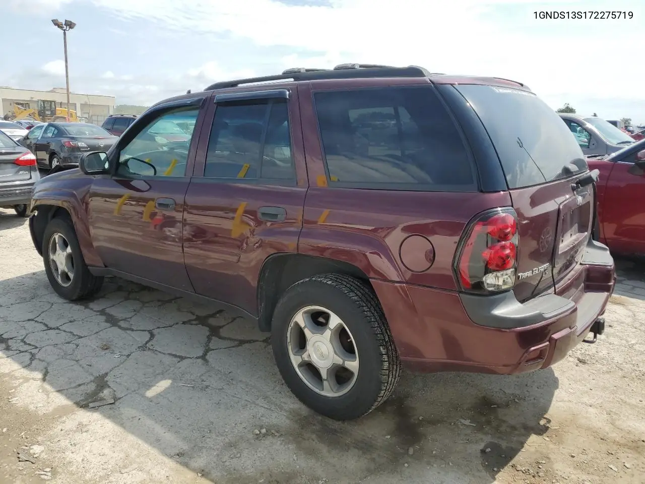 2007 Chevrolet Trailblazer Ls VIN: 1GNDS13S172275719 Lot: 65008605